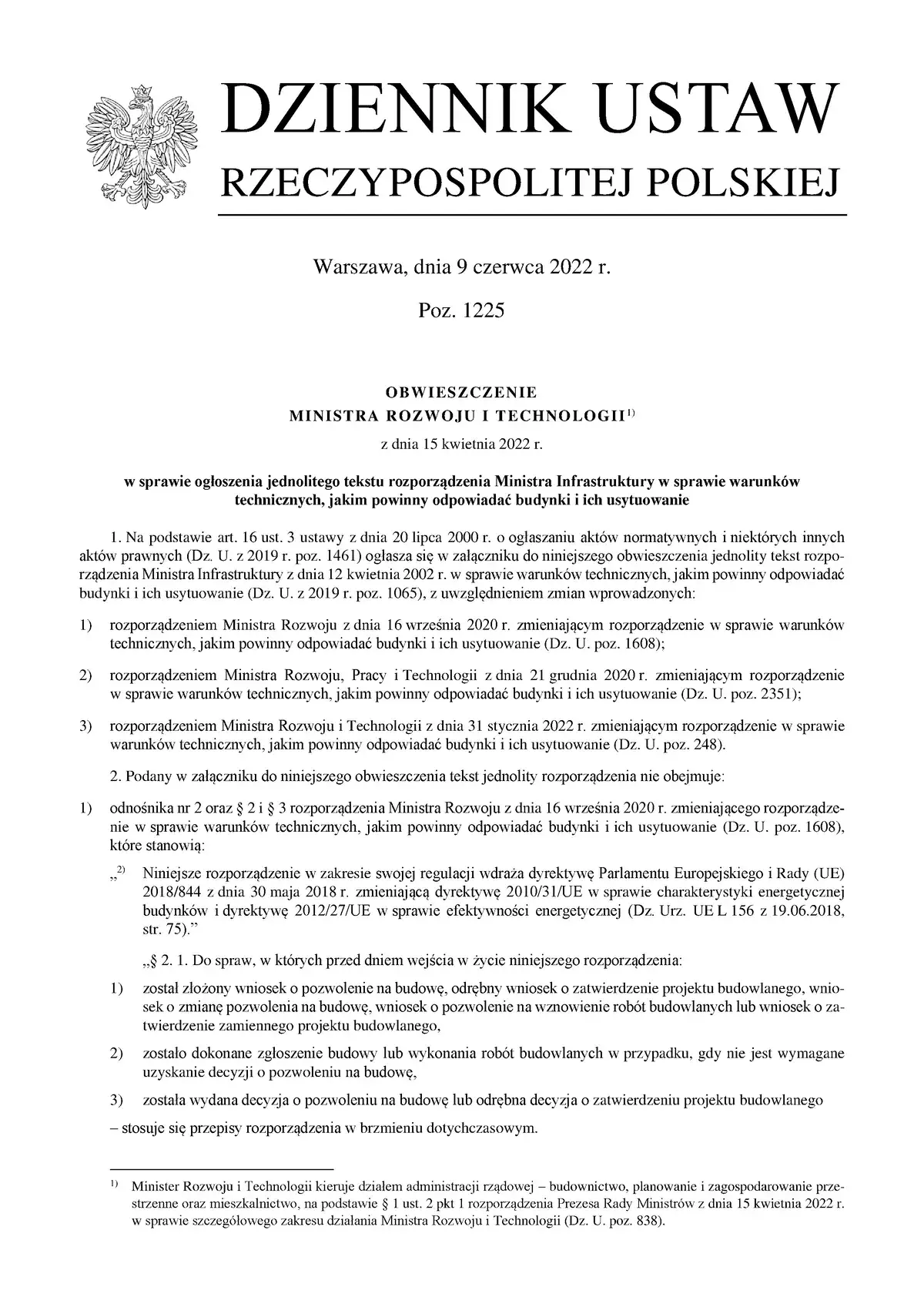 Zdjęcie Jakie warunki techniczne muszą spełniać budynki i ich usytuowanie?