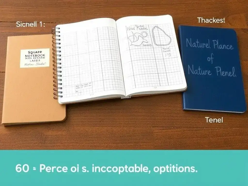 Zdjęcie Idealny zeszyt do przyrody: kratka, 60 kartek, A5? Sprawdź!