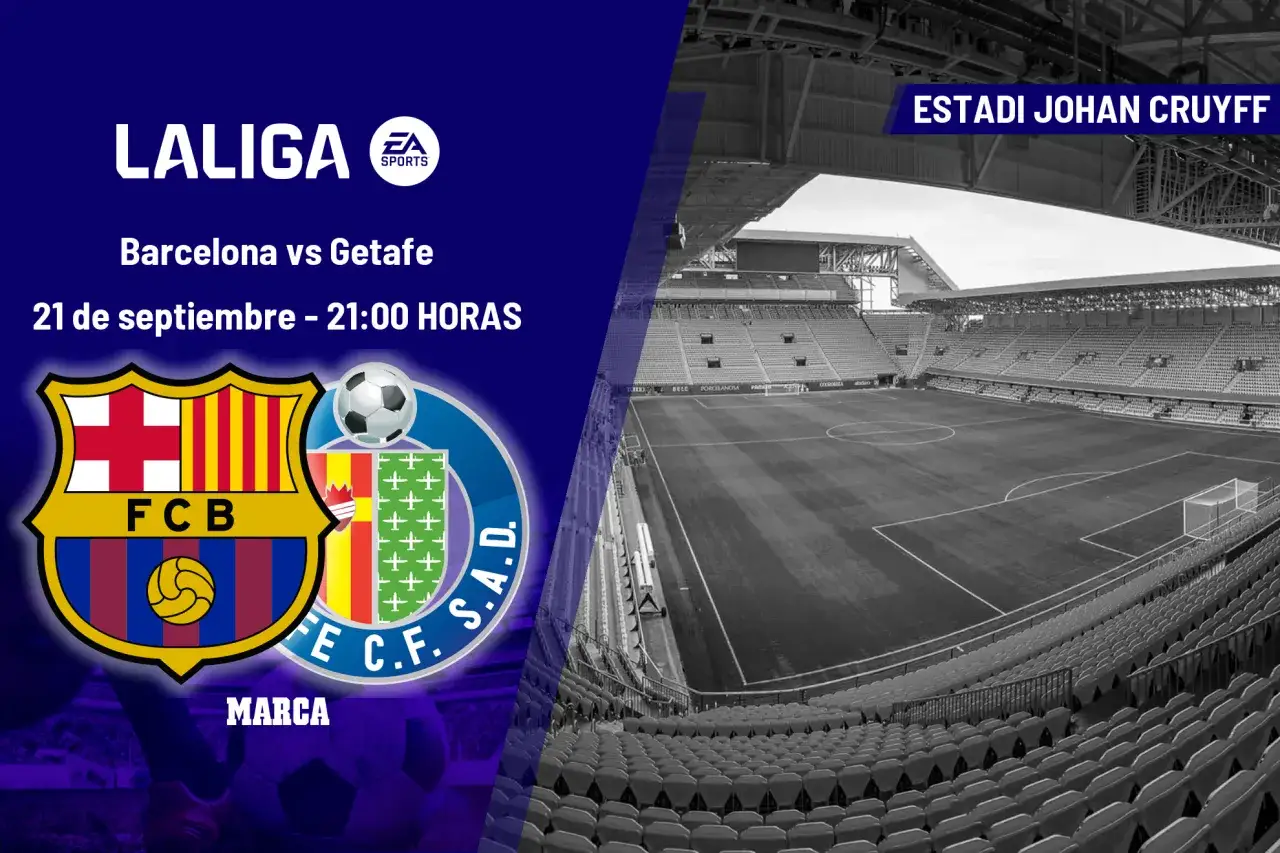 Zdjęcie Getafe vs. Bar&ccedil;a: &iquest;D&oacute;nde ver el partido en TV y Streaming?