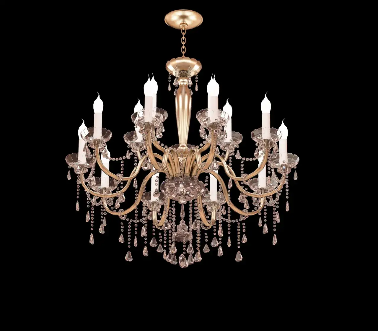 Zdjęcie Jak skutecznie i bezpiecznie wyczyścić żyrandol z kryształkami bez uszkodzeń