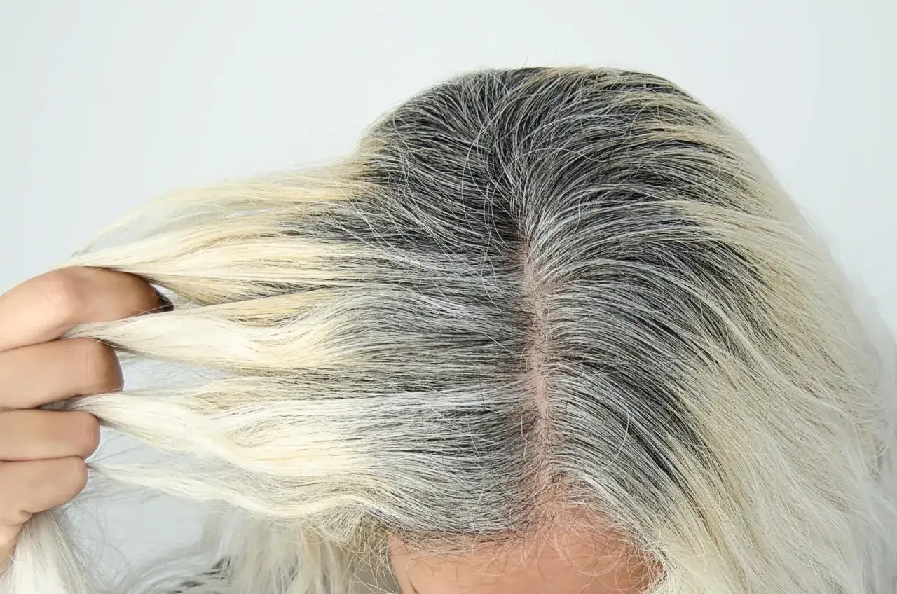 Zdjęcie Jak zamaskować siwe odrosty bez farbowania - skuteczne metody na co dzień