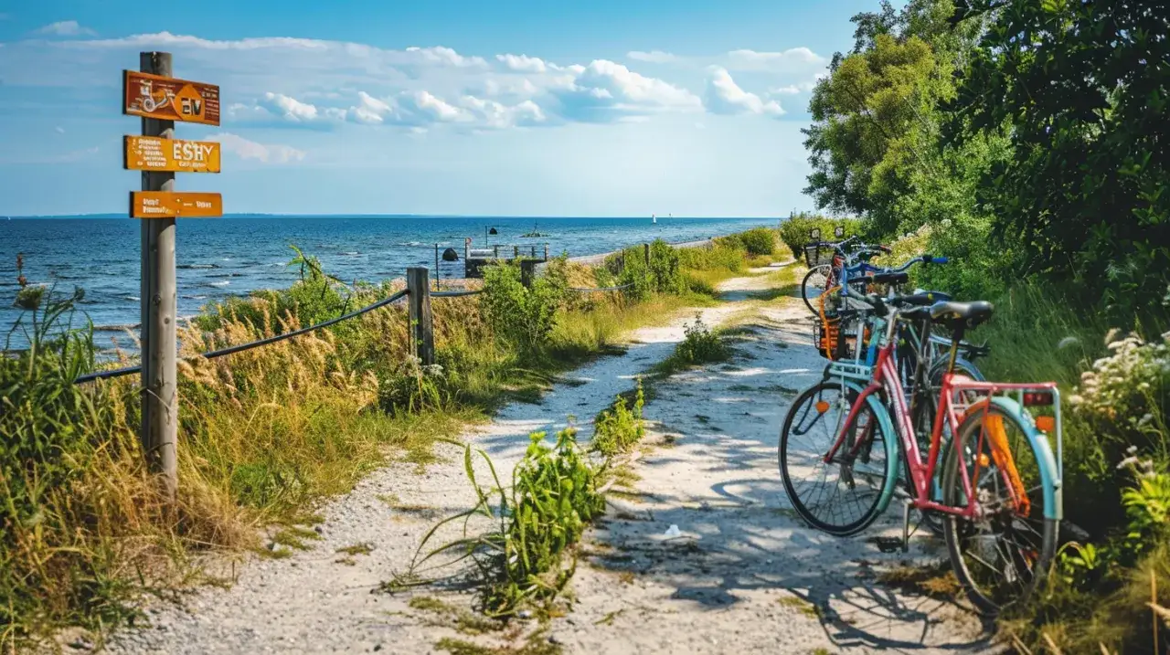 Zdjęcie Ustka: 6 Najpiękniejszych Tras Rowerowych z Mapą