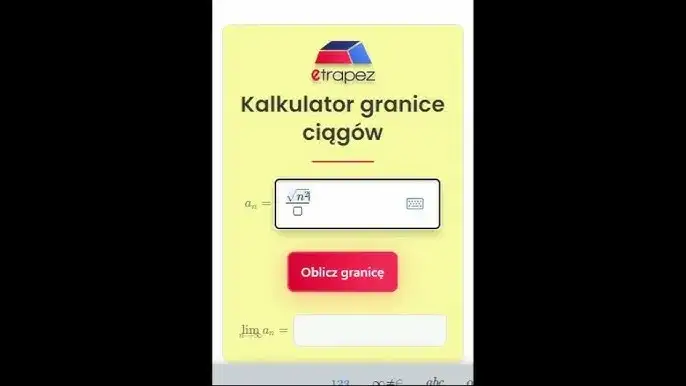 Zdjęcie Kalkulator granic ciągu: najlepsze narzędzia do szybkich obliczeń online