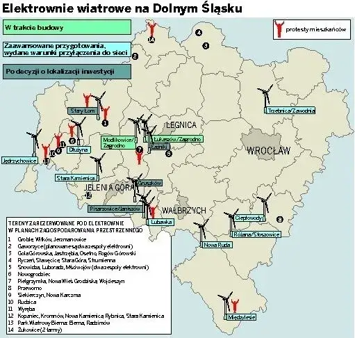Zdjęcie Gdzie są elektrownie wiatrowe w Polsce? Odkryj ich lokalizacje i moc