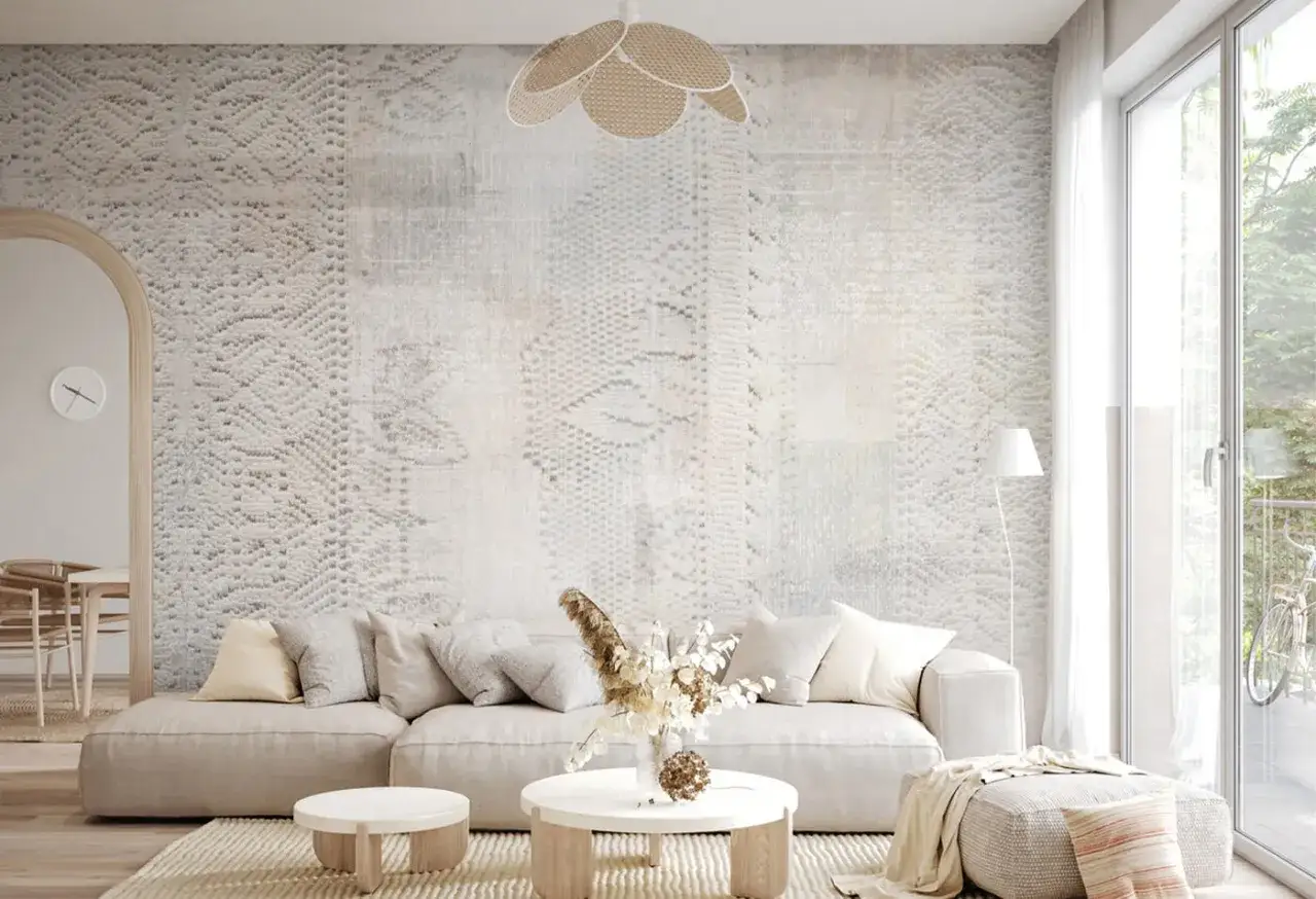 Zdjęcie Jak dobrać idealną tapetę do salonu - praktyczny poradnik i wskazówki