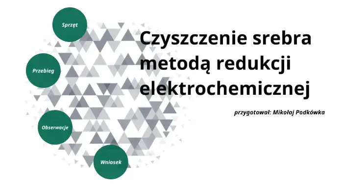 Zdjęcie Czyszczenie srebra metodą redukcji elektrochemicznej - jak to działa?