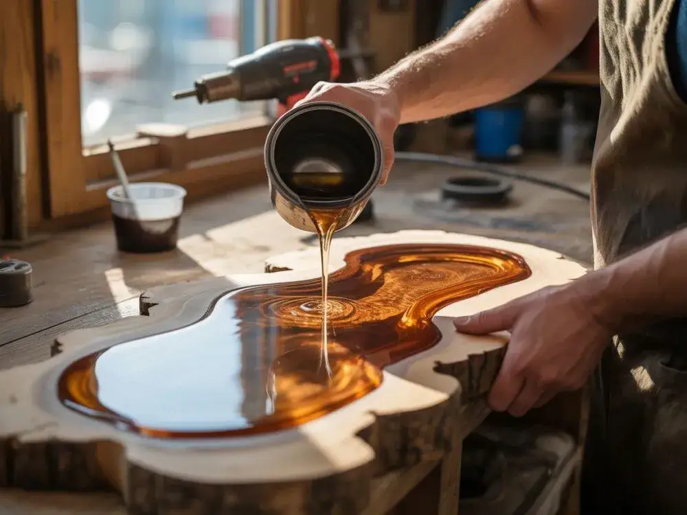 Zdjęcie Jak zrobić blat z żywicy – krok po kroku, uniknij najczęstszych błędów