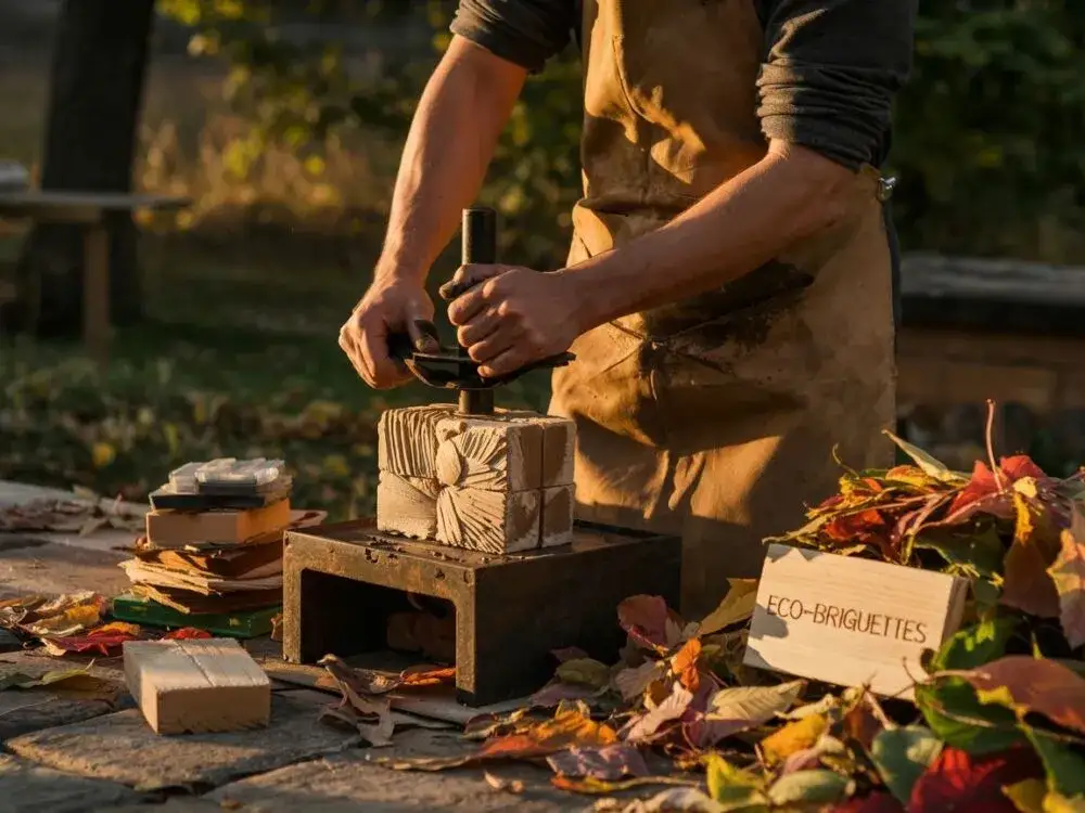 Zdjęcie Jak zrobić brykiet z trocin - proste sposoby na ekologiczne paliwo