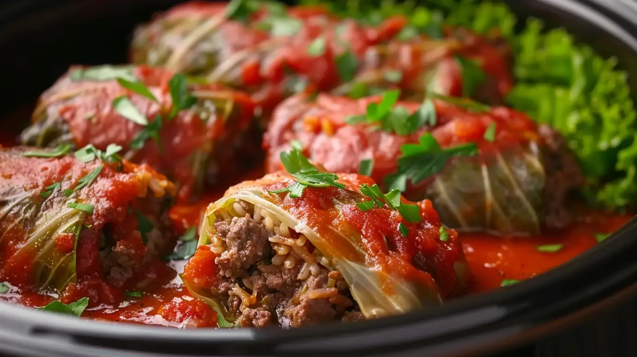 Zdjęcie Prosty przepis na gołąbki z wolnowaru - domowe gotowanie