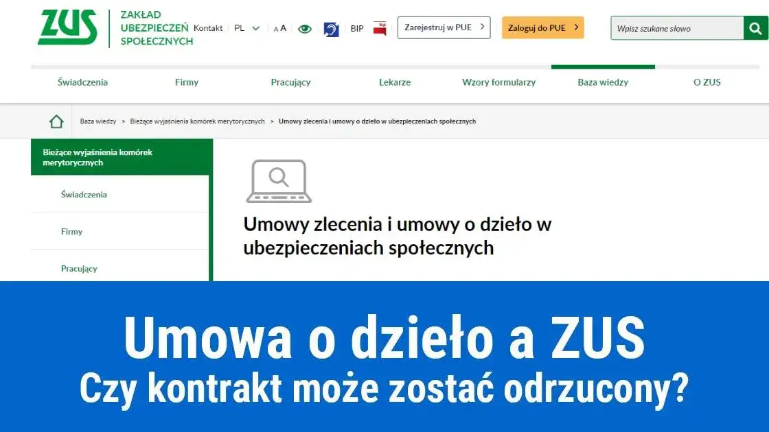 Zdjęcie Czy na umowę zlecenie pracodawca płaci ZUS? Sprawdź, kiedy tak!