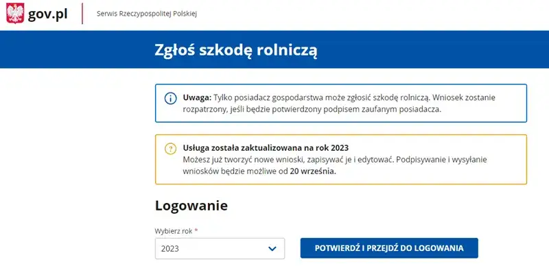 Zdjęcie Logowanie do systemu wniosków ARiMR: instrukcje dla użytkowników