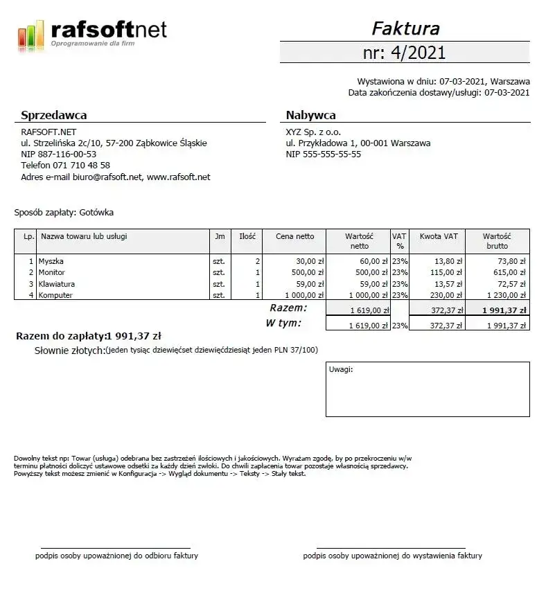 Zdjęcie Jak powinna wyglądać faktura? Kluczowe elementy, które musisz znać