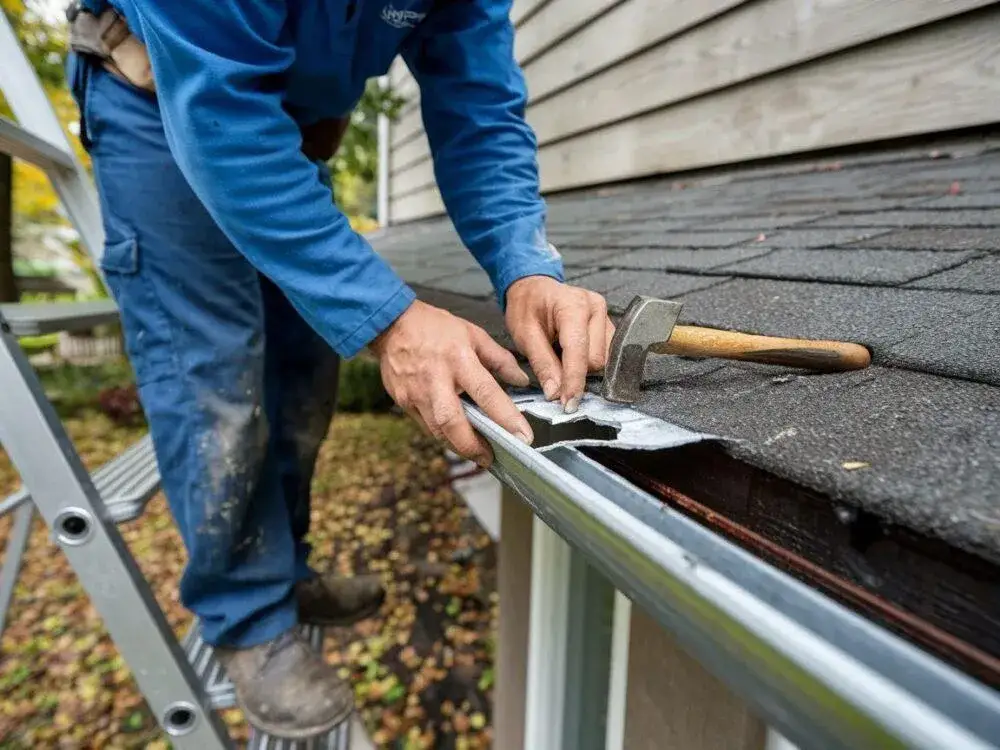 Zdjęcie Jak uszczelnić rynny metalowe: 7 kroków do skutecznej naprawy