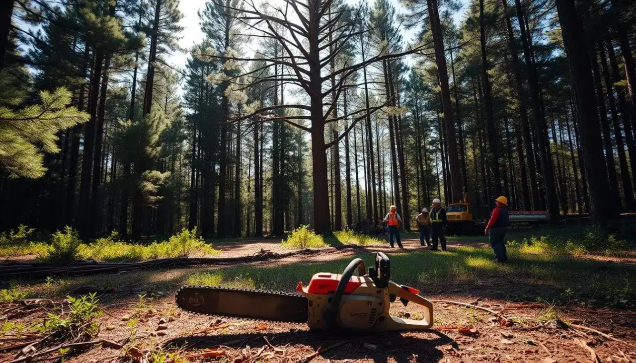 Zdjęcie Ile czasu trwa odlesienie działki? Sprawdź, co wpływa na czas procesu