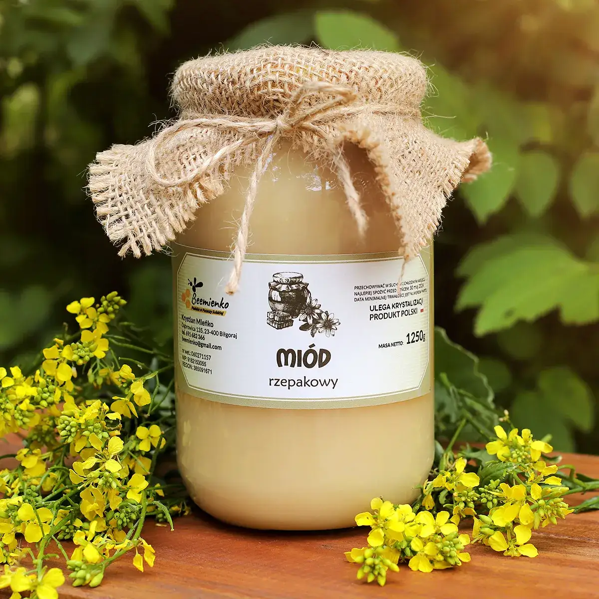Zdjęcie Miód rzepakowy – właściwości, zastosowanie i korzyści zdrowotne, które musisz znać