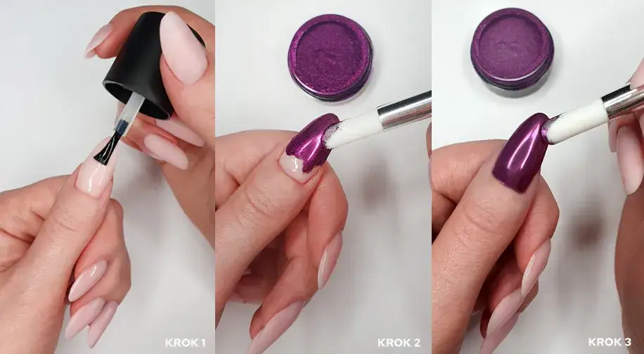 Zdjęcie Jak aplikować pyłek na paznokcie - uniknij najczęstszych błędów