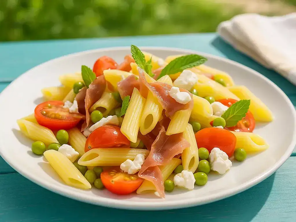 Zdjęcie Salade de pâtes : 3 règles d'or, astuces &amp; recettes de chef