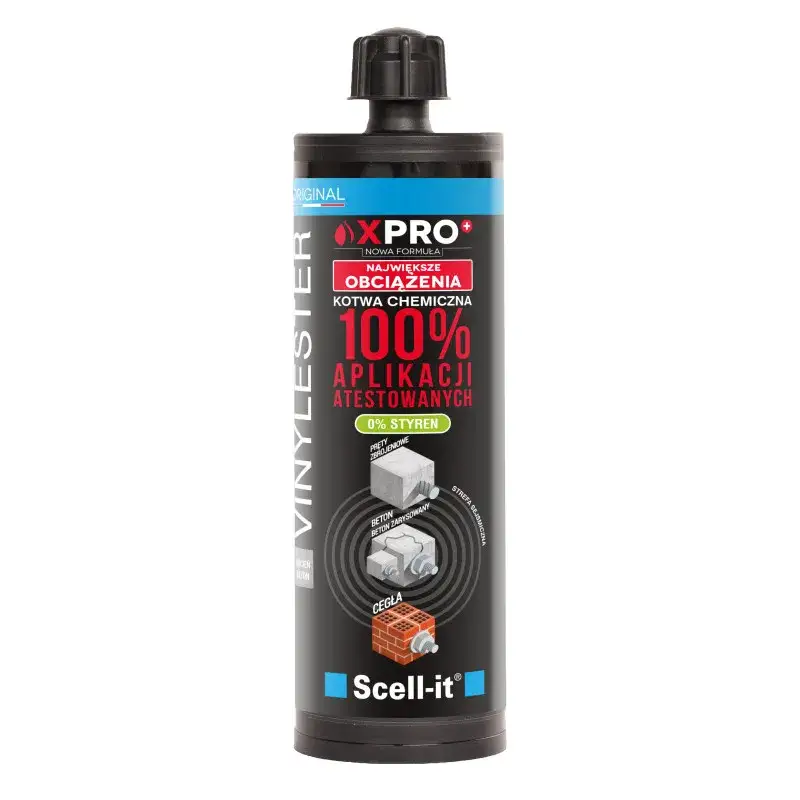 Zdjęcie Scell it kotwa chemiczna - właściwości i zastosowania, które musisz znać