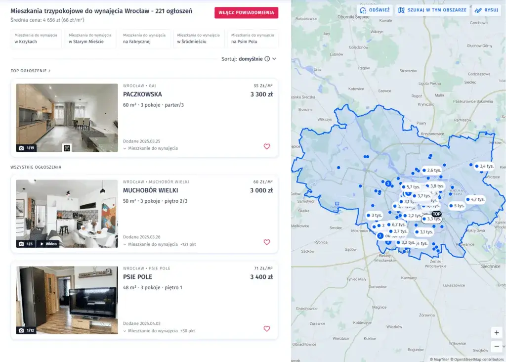 Zdjęcie Ile za wynajem mieszkania? Ceny, które zaskoczą w Polsce