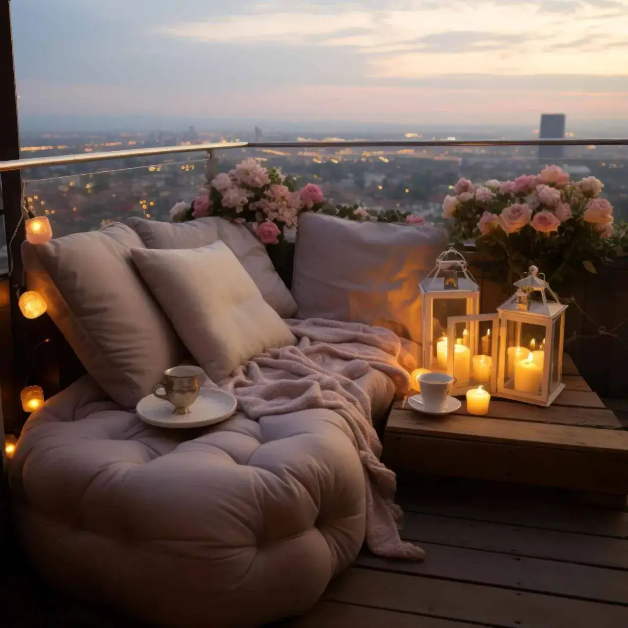 Zdjęcie Jak podłączyć lampki na balkonie w bloku bezpiecznie i estetycznie