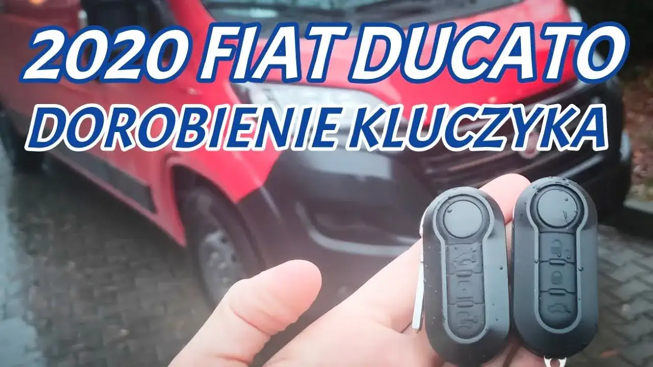 Zdjęcie Krok po kroku: samodzielnie rozłożysz kluczyk Fiat Ducato w 5 minut