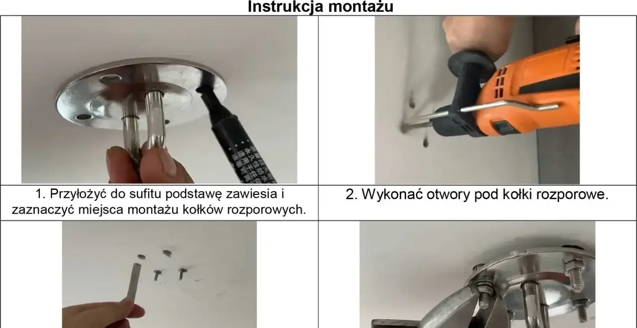 Zdjęcie Jak zamontować huśtawkę do sufit kartonowo gipsowych bez ryzyka uszkodzeń