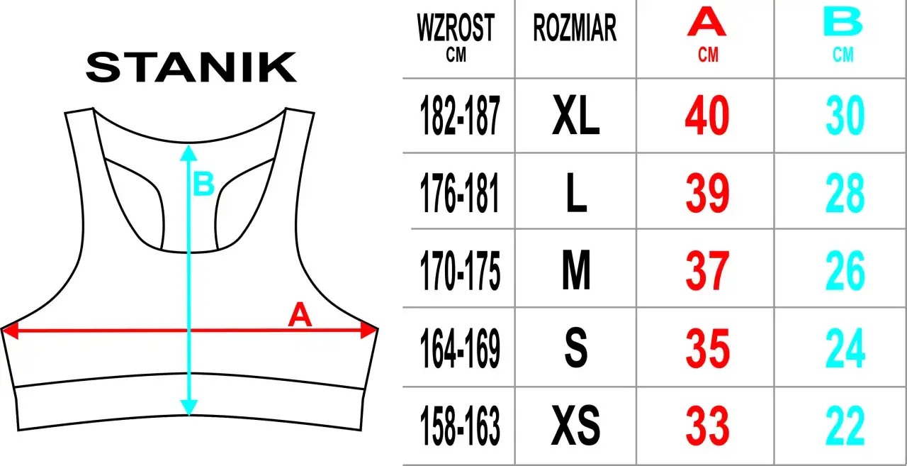 Zdjęcie Jak dobrać odpowiedni rozmiar stanika sportowego dla maksymalnego komfortu