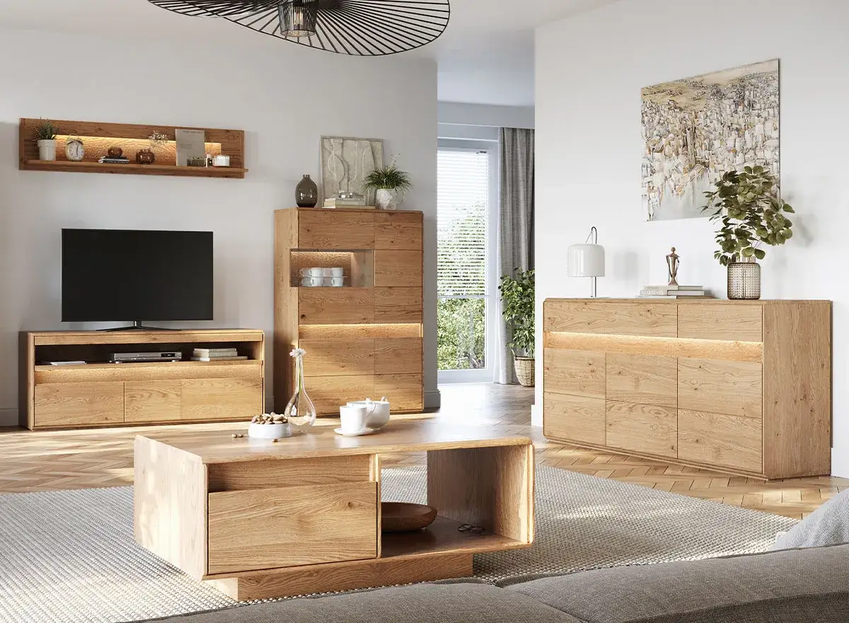 Zdjęcie Nowoczesny salon: 10 inspirujących pomysłów na stylowe wnętrze