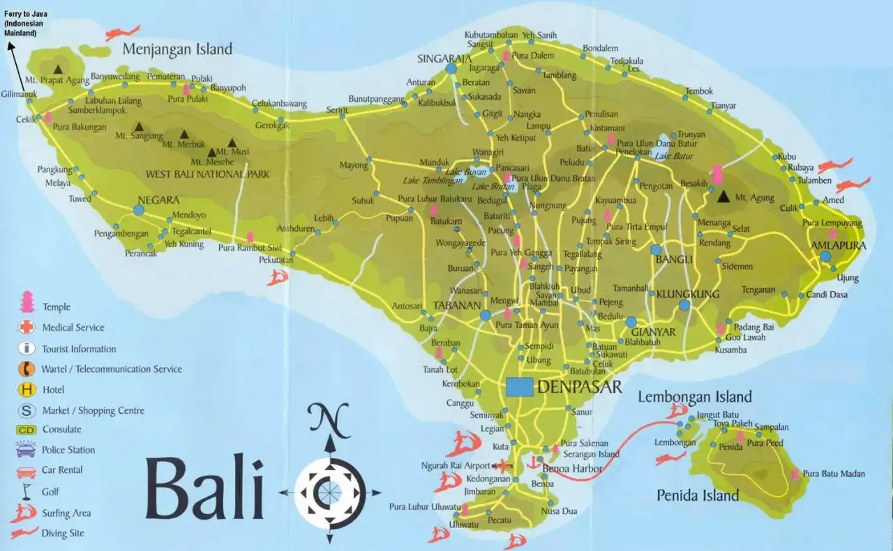 Zdjęcie Gdzie znajduje się wyspa Bali? Odkryj jej unikalne położenie w Indonezji