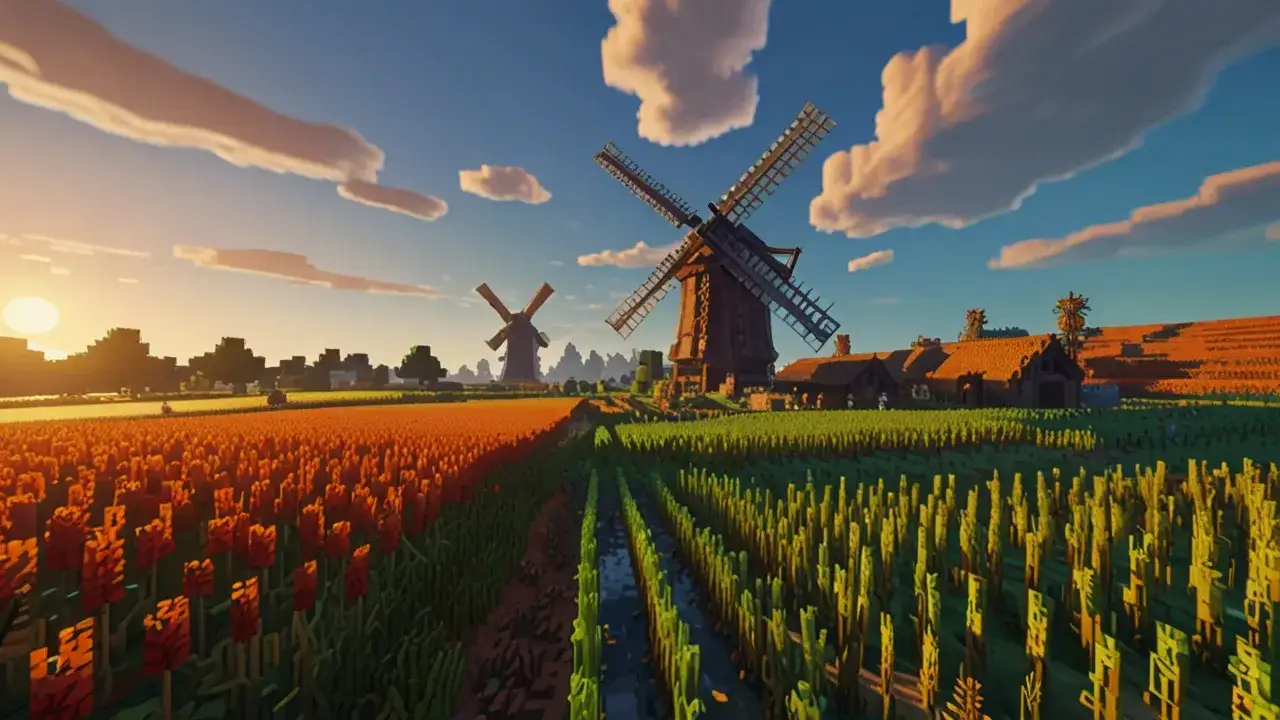 Zdjęcie Oto Minecraft farma! Jak zwiększyć plony o 200%? Sekrety mistrzów