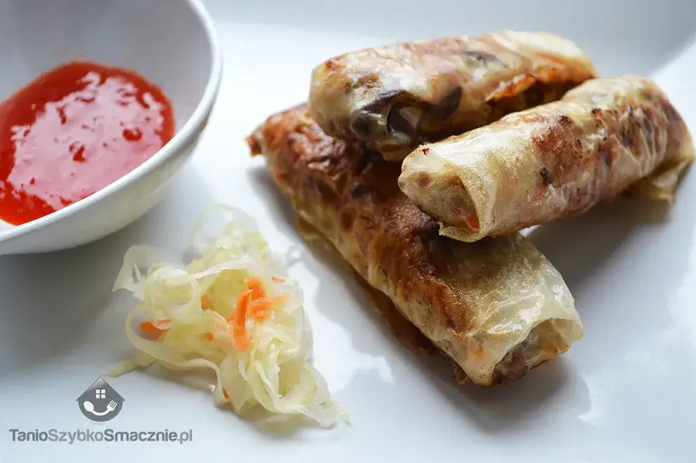 Zdjęcie Dokładna kaloryczność sajgonek - poznaj prawdziwe wartości odżywcze