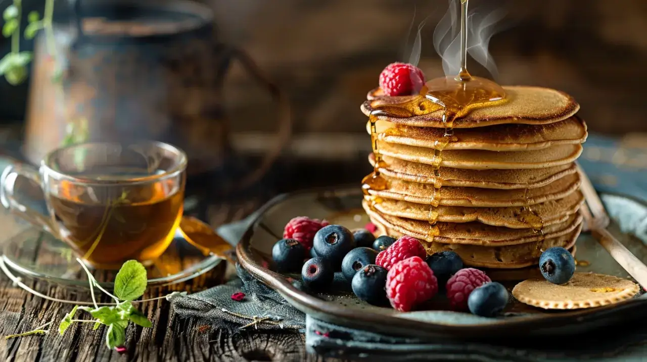 Zdjęcie Naleśniki z kaszą gryczaną: Zdrowe śniadanie mistrzów. Spróbuj!