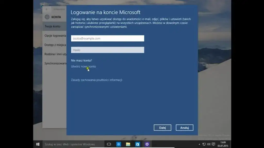 Zdjęcie Jak pominąć logowanie do konta Microsoft w Windows 11 przy instalacji