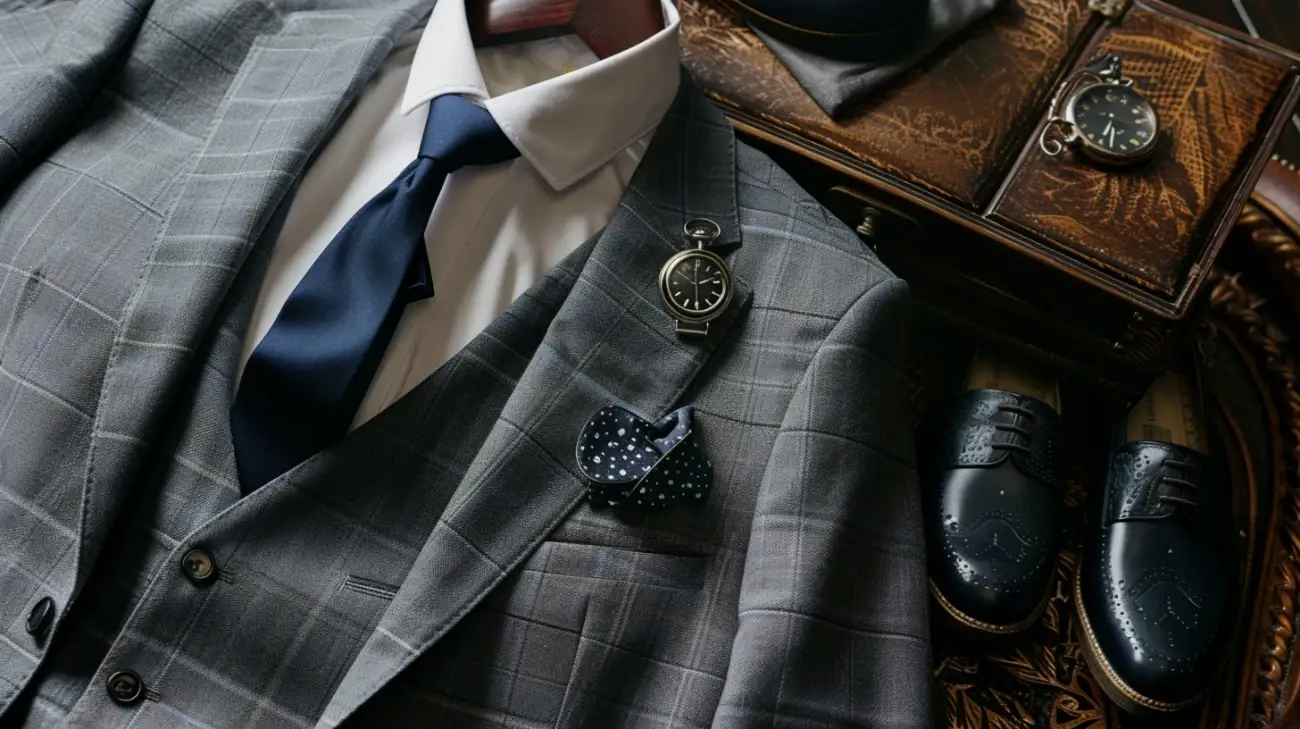 Zdjęcie Garnitur z kamizelką - Elegancja na każdą okazję. Jak stylizować zestawy?