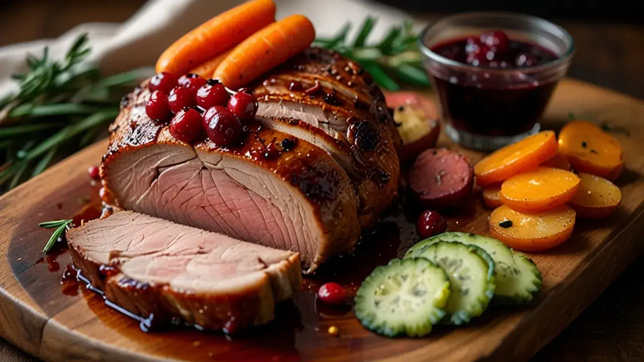 Zdjęcie Jak przygotować karkówkę z żurawiną? Idealne danie na obiad