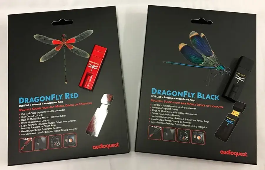 Zdjęcie Audioquest Dragonfly Red kontra Black: szczegółowe porównanie 