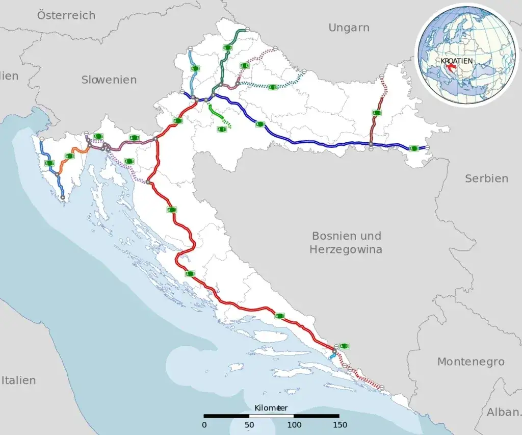 Zdjęcie Czy w Chorwacji są płatne autostrady? Oto co musisz wiedzieć o opłatach