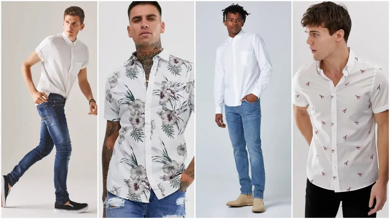 Zdjęcie Outfit camisa blanca hombres: 10 combinaciones que no puedes perderte