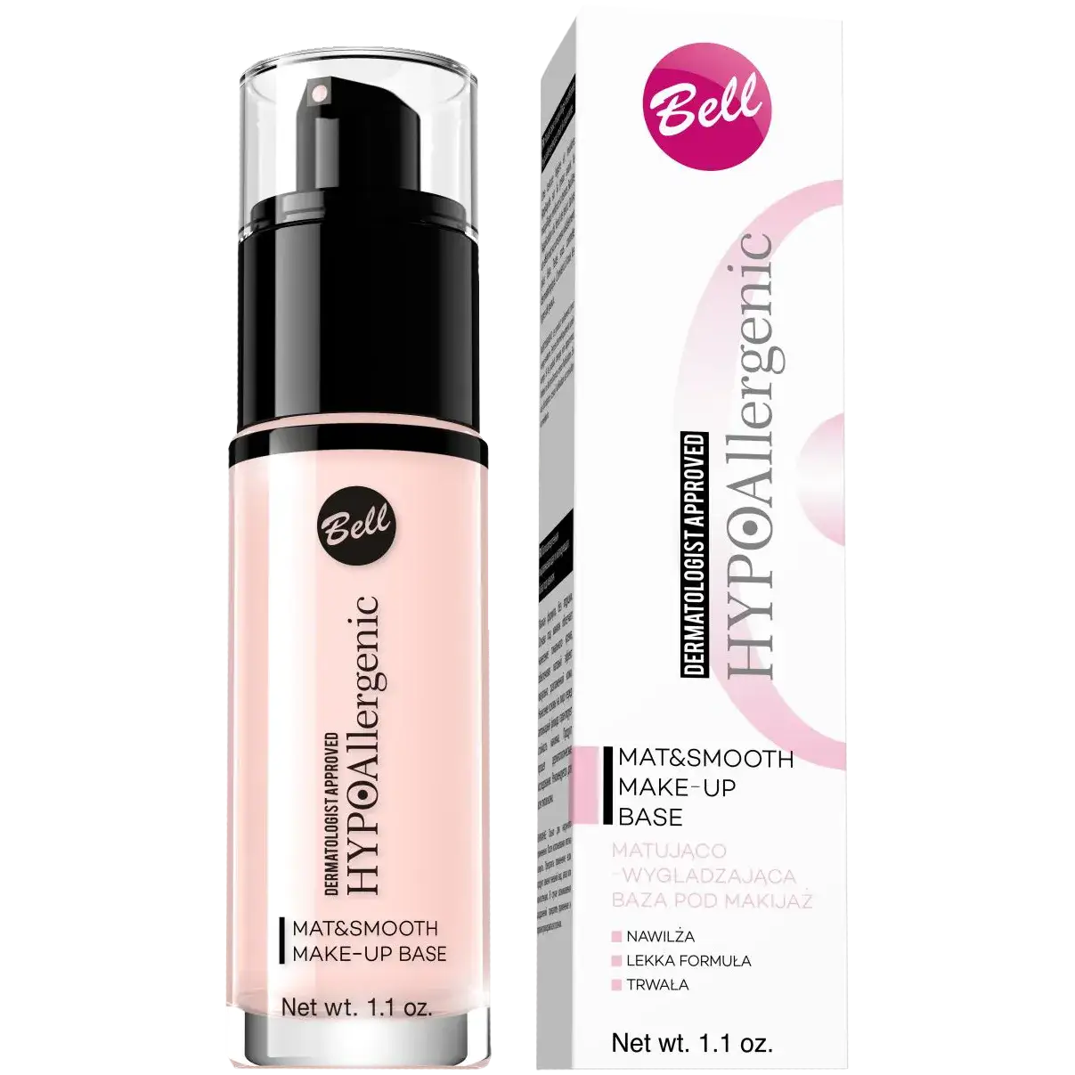 Zdjęcie Bell hypoallergenic baza pod makijaż matująco-wygładzająca - idealna dla wrażliwej skóry