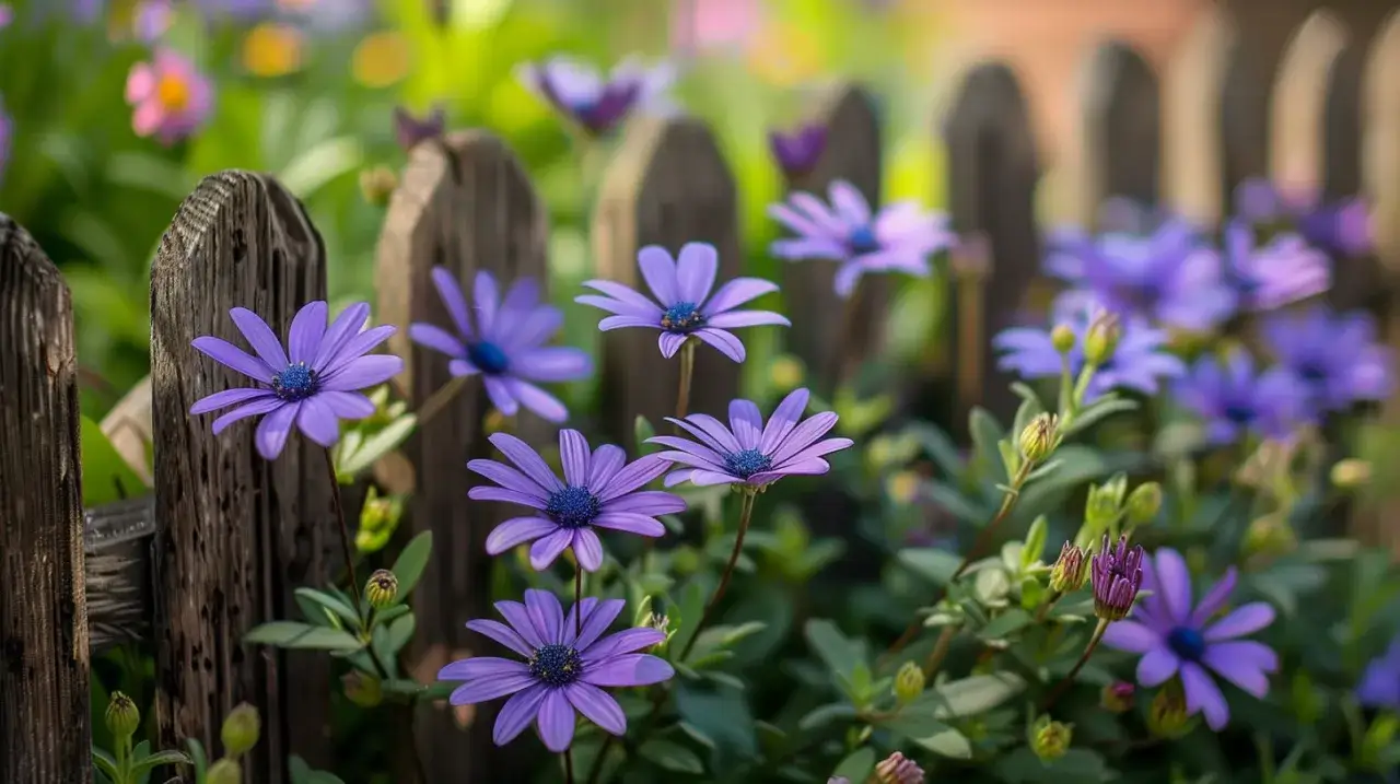 Zdjęcie Fioletowe kwiaty ogrodowe: Gatunki i pielęgnacja