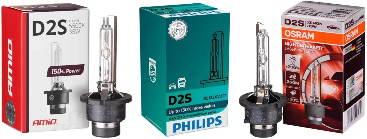 Zdjęcie Najlepsze żarówki xenon D2S - specyfikacje, porównania i wybór