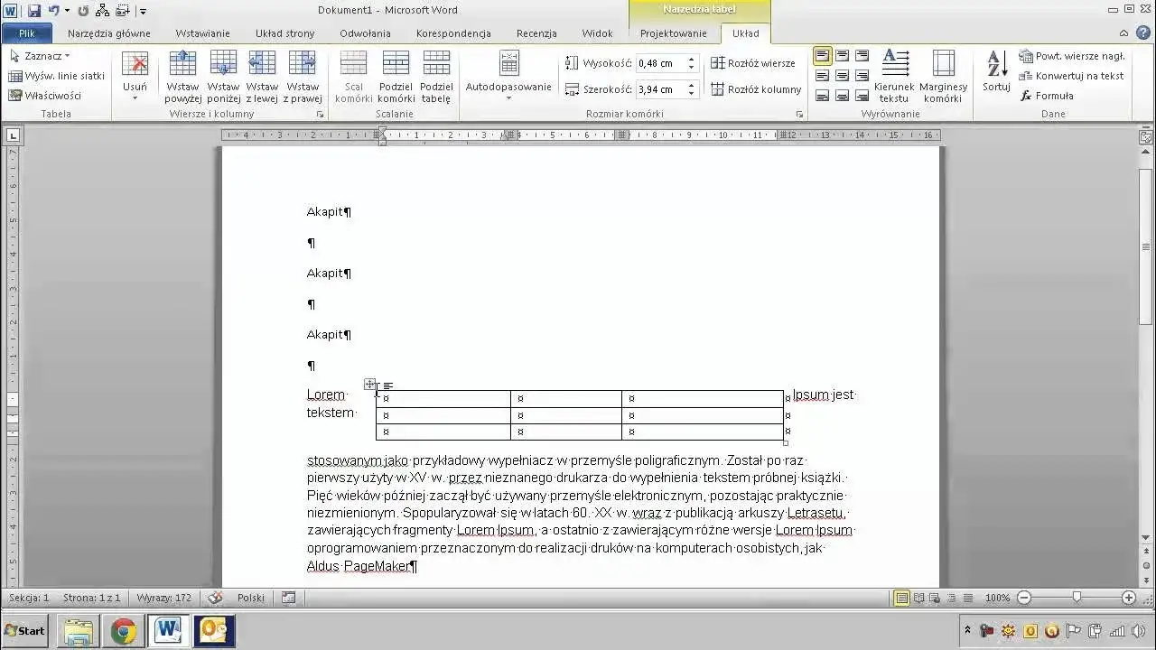 Zdjęcie Jak obrócić tabelę w Wordzie o 90 stopni i uniknąć problemów z formatowaniem