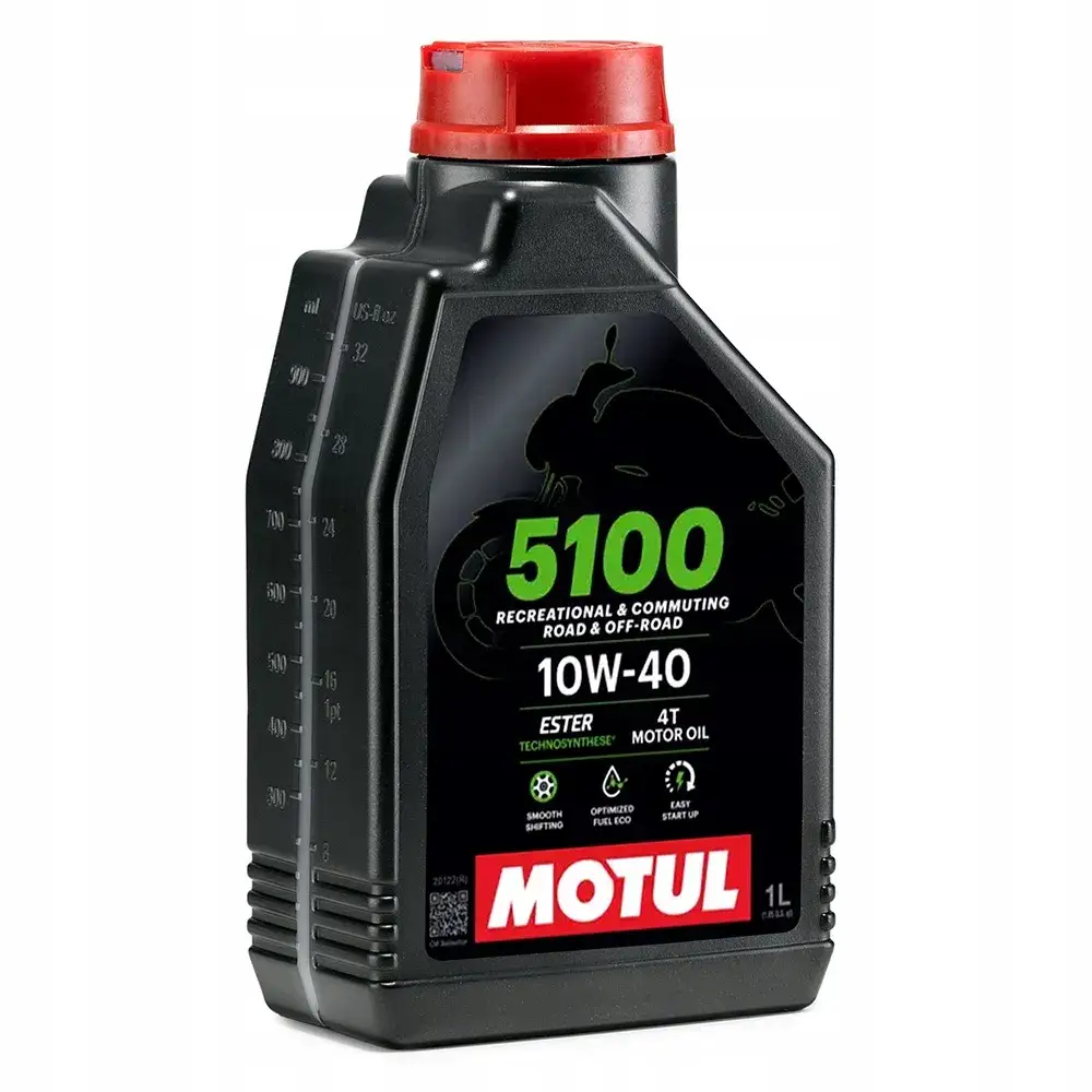Zdjęcie Olej motocyklowy Motul 5100 10W40 1L - doskonała ochrona silnika
