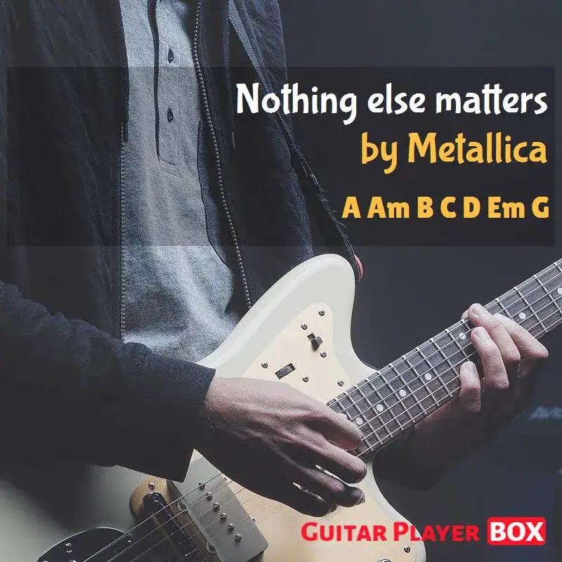 Zdjęcie Chwyty gitarowe Nothing Else Matters - Naucz się grać łatwo i szybko