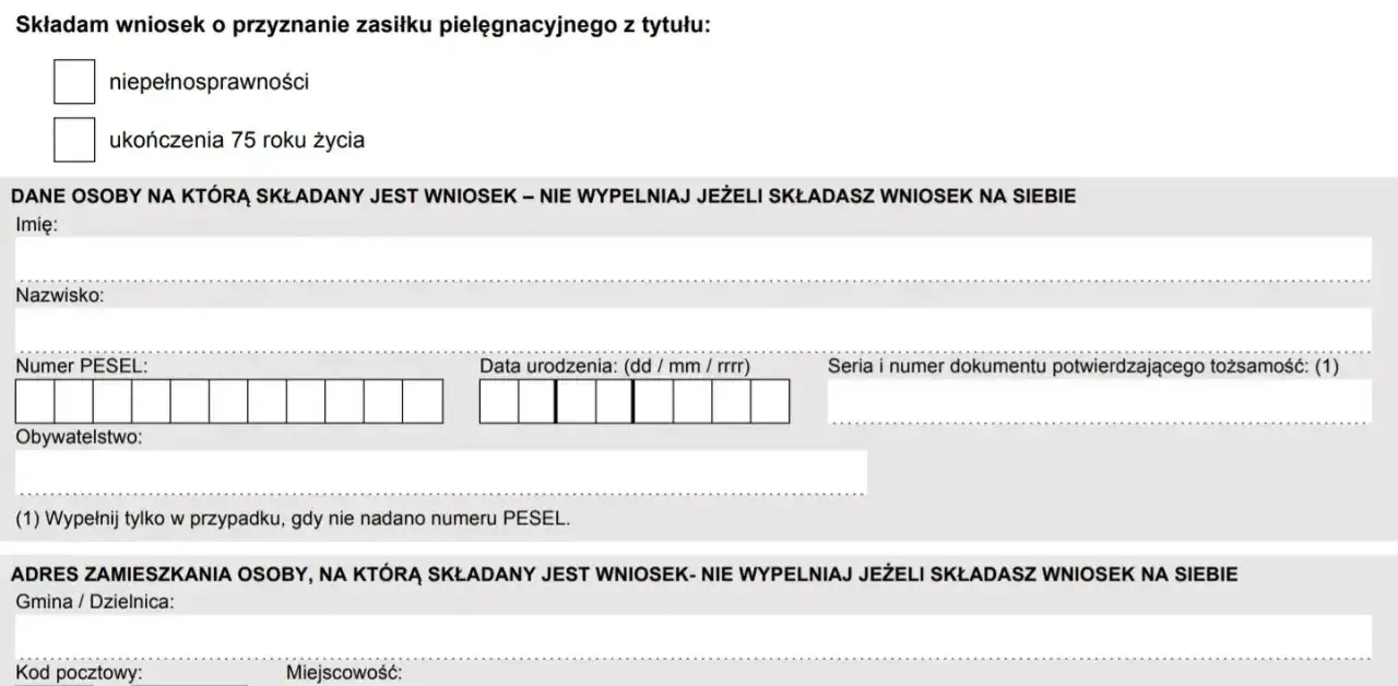 Zdjęcie Jak bez stresu złożyć wniosek o dodatek pielęgnacyjny w urzędzie gminy