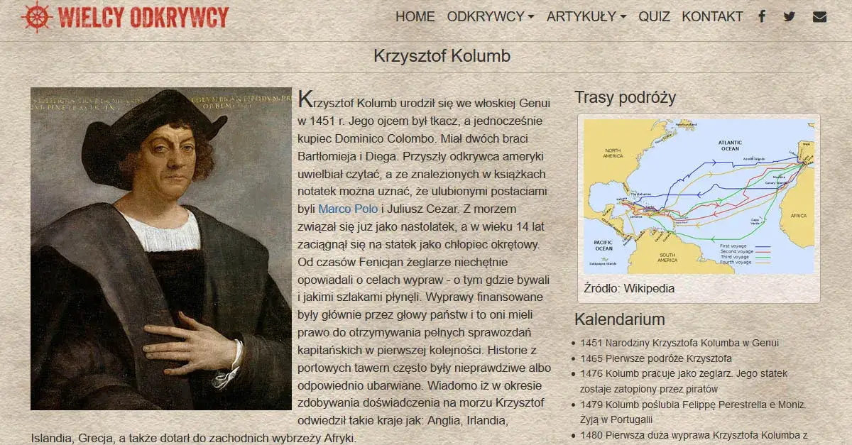 Zdjęcie Co odkrył Kolumb i jak wpłynęło to na świat i historię?
