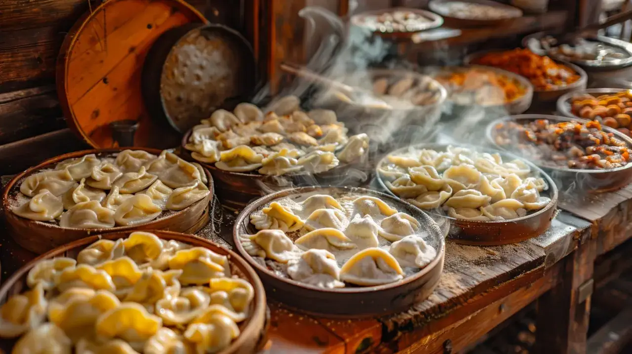 Zdjęcie Pierogi bez lepienia: ruskie lub z mięsem i kapustą - przepis