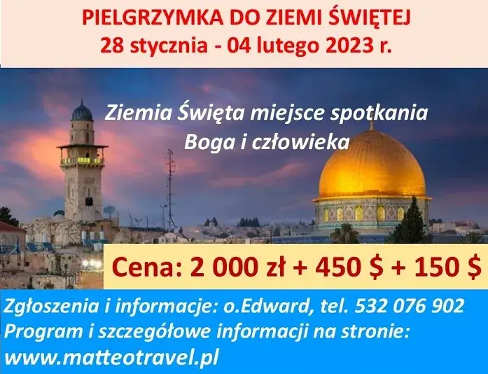 Zdjęcie Czego życzyć pielgrzymowi, aby jego podróż była pełna błogosławieństw?