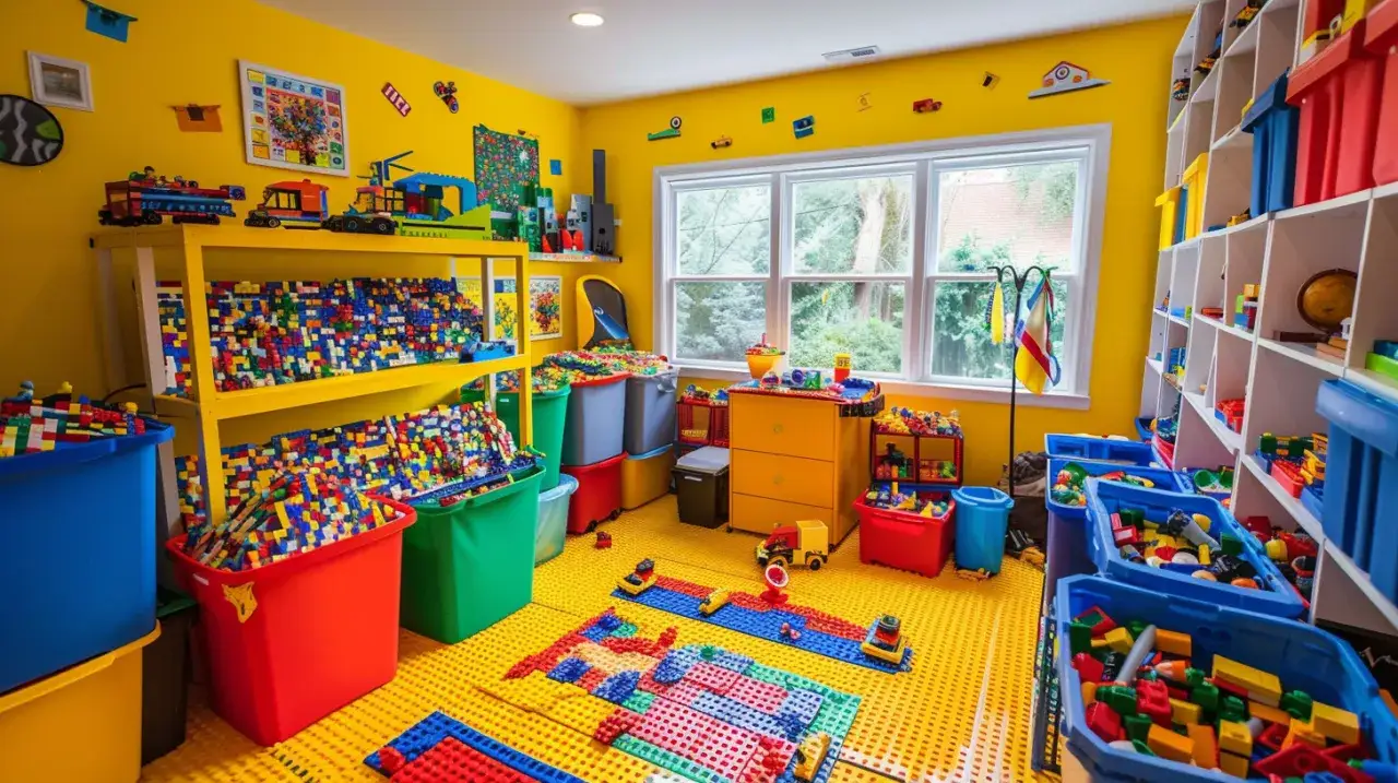 Zdjęcie Pokój Lego dla chłopca: Kreatywna przestrzeń dla małego