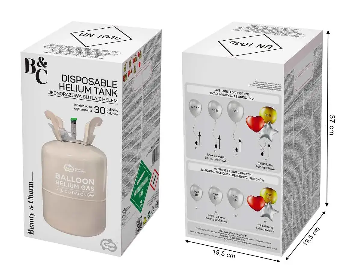 Zdjęcie Ile kosztuje hel do balon&oacute;w? Ceny napełniania i butli